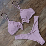 Tie Knot Front Bikini