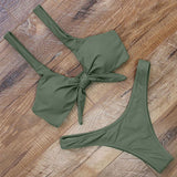 Tie Knot Front Bikini