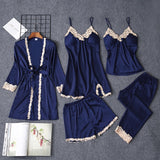 5 Pieces Nightgown Set
