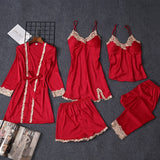 5 Pieces Nightgown Set