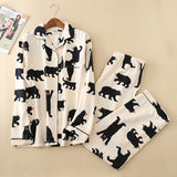 Cute White Bear Pajamas