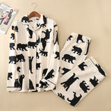 Cute White Bear Pajamas