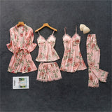 5 Pieces Pajamas Set