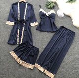 4 Pieces Pajama Set