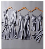 4 Pieces Pajama Set