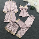 4 Pieces Pajama Set