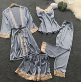 4 Pieces Pajama Set